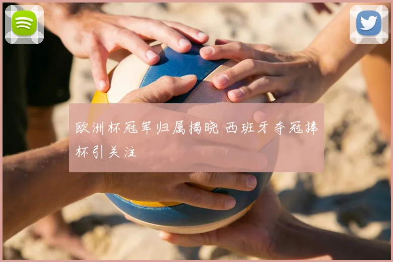 欧洲杯冠军归属揭晓 西班牙夺冠捧杯引关注