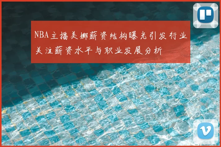 NBA主播美娜薪资结构曝光引发行业关注薪资水平与职业发展分析